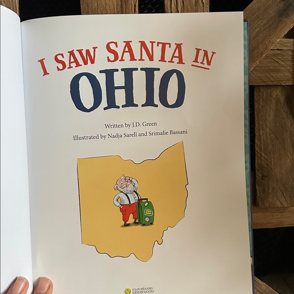 I Saw Santa in Ohio by Green, J. D. Book  Hardcover - Picture 3 of 5